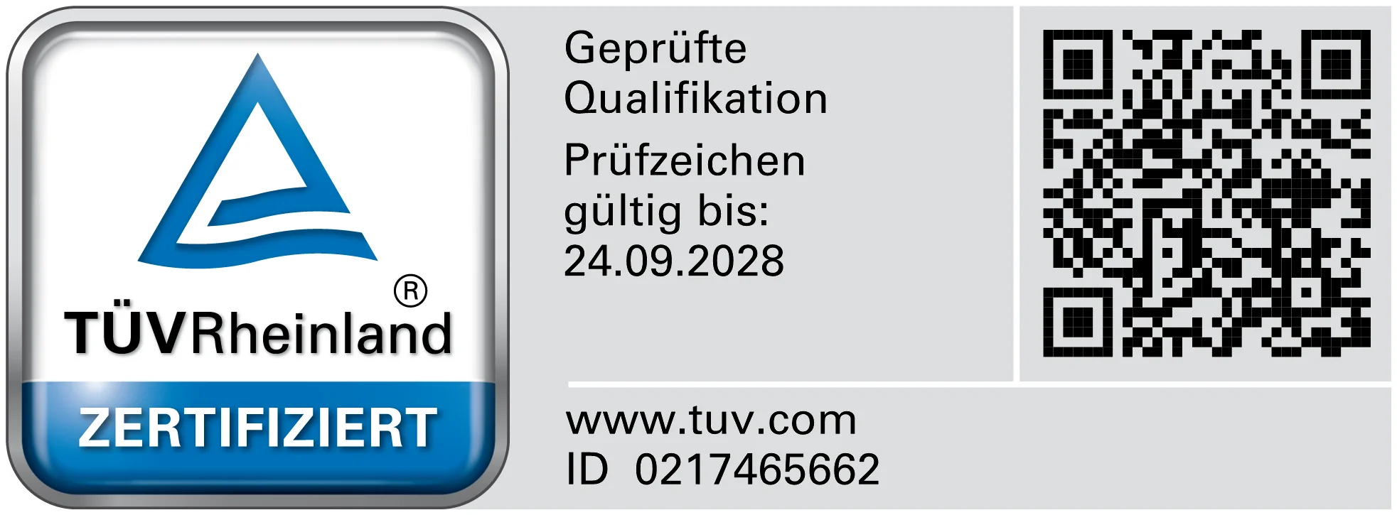 TÜV Rheinland – Certified AI Trainer
